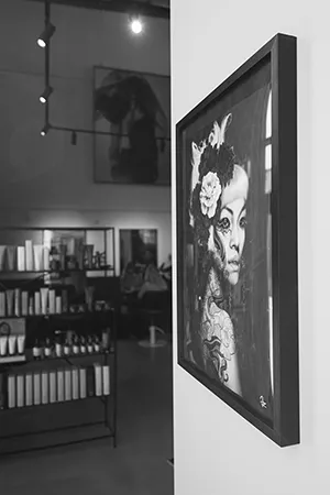 Wedding hair and makeup previews at Estillo studio, Cardiff