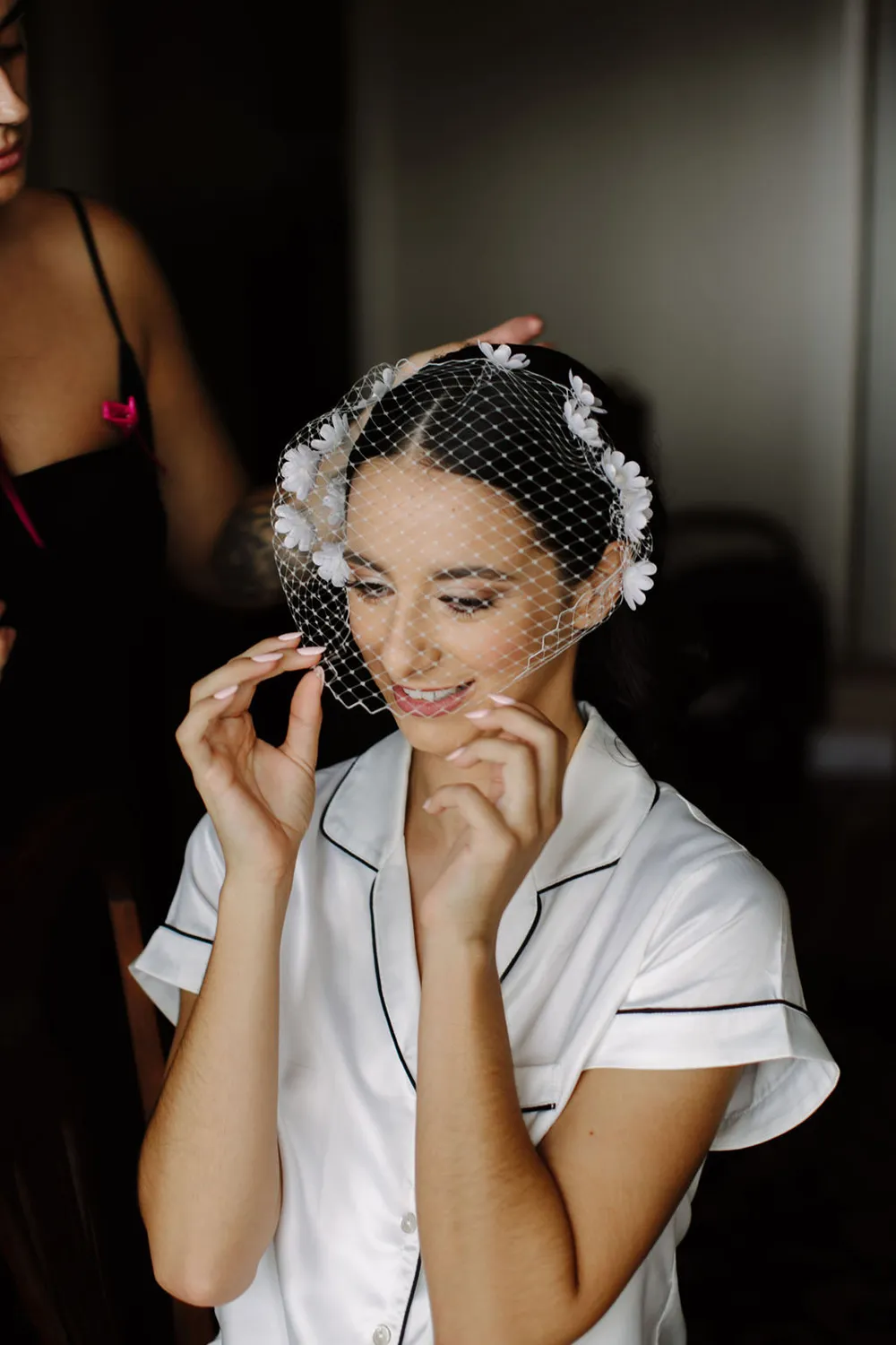 Bridal veil detail
