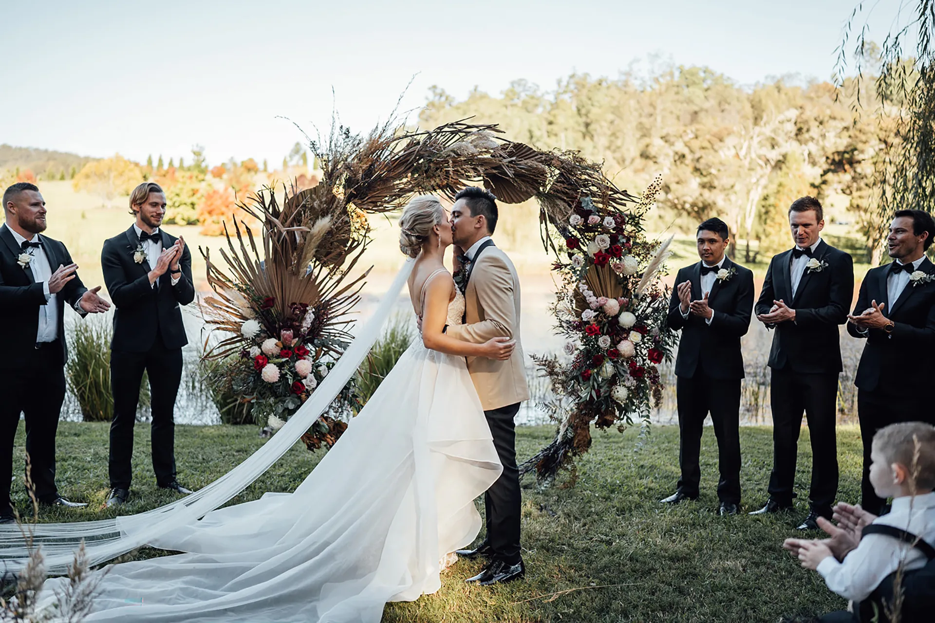 Alexandra and Michael's wedding, The Woodhouse, Wollombi