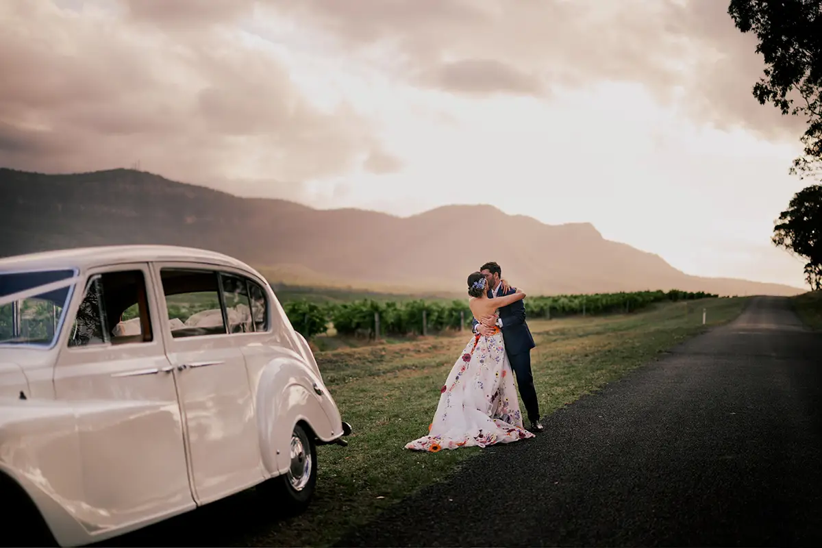 Wedding hair and makeup, Hunter Valley venue