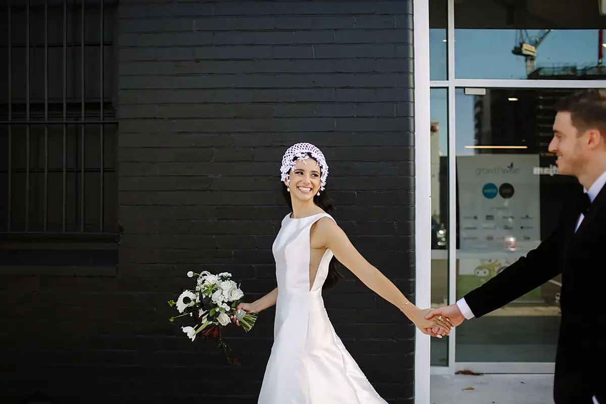 Nikki's wedding hair and makeup, Newcastle City