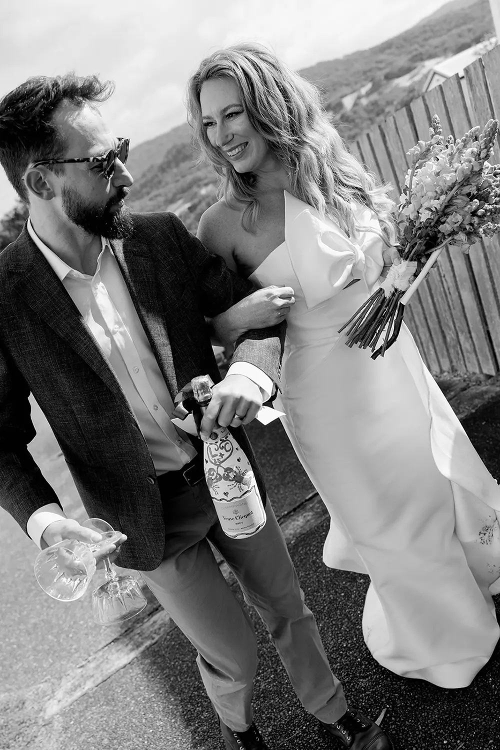 Cat and Lachlan's wedding, Seal Rocks Lighthouse
