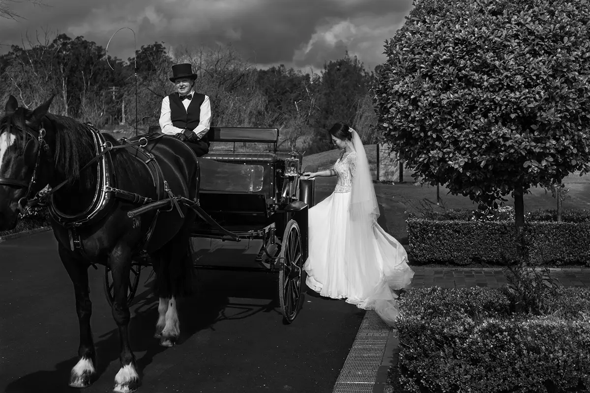 Jane's wedding hair and makeup, The Convent, Hunter Valley