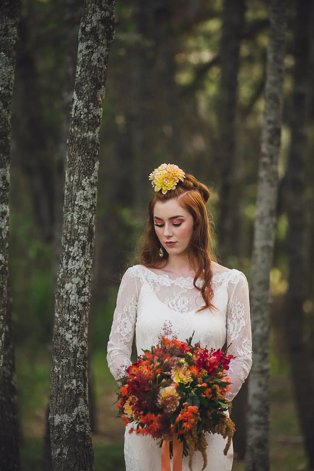 Kahlia's bridal hair and makeup, Hunter Valley